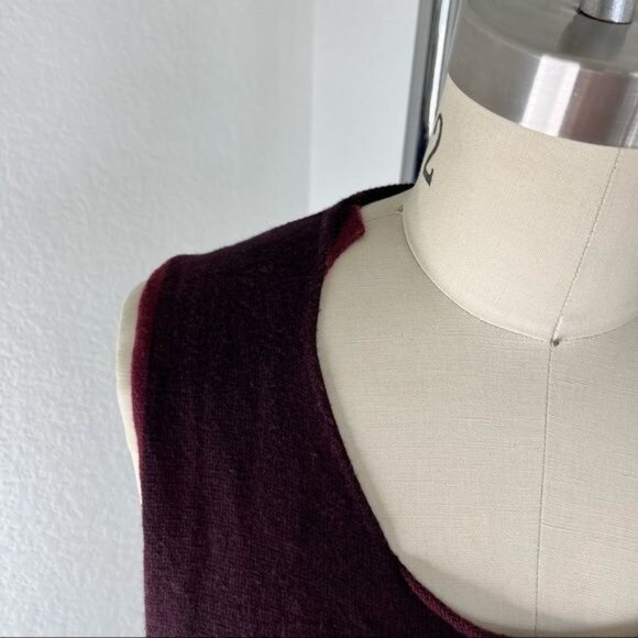 Serien°umerica Cashmere Italy Distressed Hi Lo Tattered Unisex Sweater - Picture 3 of 10